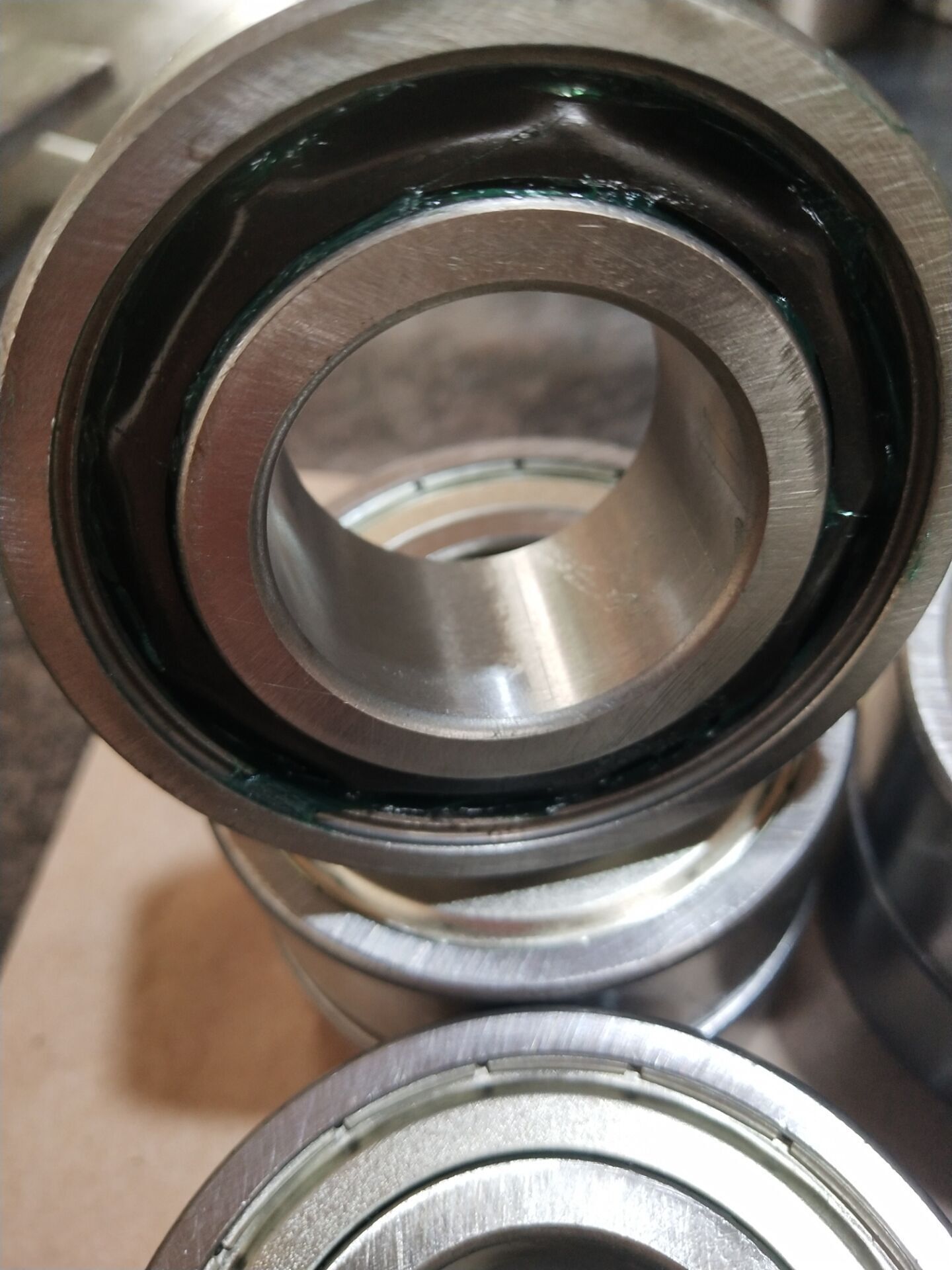 3056类双列角接触球轴承黑钢卡3207zz大量现货供应