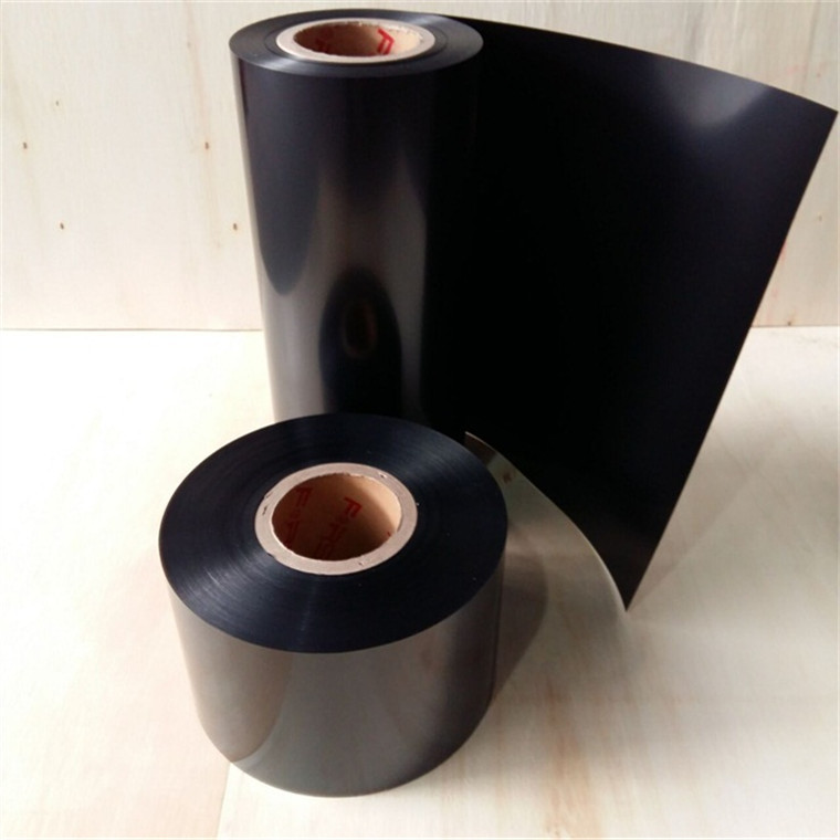 遮光绝缘pet黑色聚酯薄膜 耐摩擦PET黑色膜