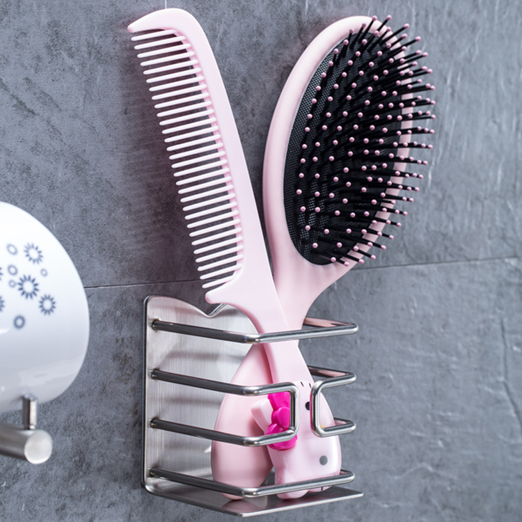 304不锈钢多功能置物架 梳子牙膏牙刷置物架