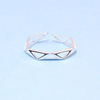 Jewelry, fresh ring, Japanese and Korean, simple and elegant design, on index finger, internet celebrity