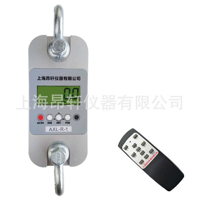 Angxuan AXL-R-10 T прямой вид натяжитель 10000 кг Электронный динамометр 10 T рычаг натяжения тали метр