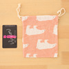 Storage bag, footwear for traveling, underwear, cotton and linen, drawstring