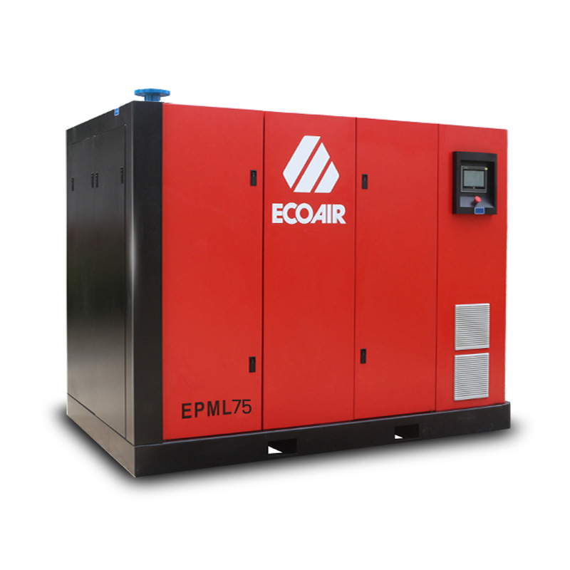 空压机75kw螺杆式低压螺杆机 化纤厂/玻璃厂/石油厂 橡胶材料处理
