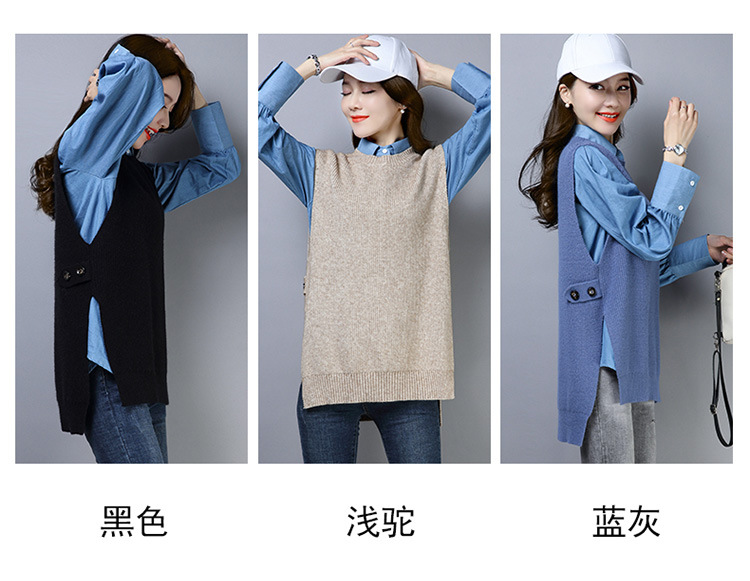 Gilet femme XIN YUROU en Tricot - Ref 3316676 Image 14