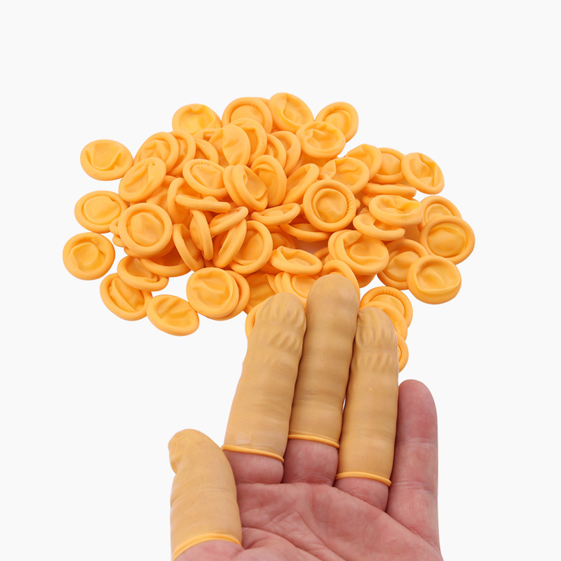 Los workers village Anti-static finger Beige special Requirement Sure Customized Clean latex Finger Finger sheath