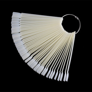 Nail art tools nail art color card 50 pieces nail art fan color card nail color card nail art plate