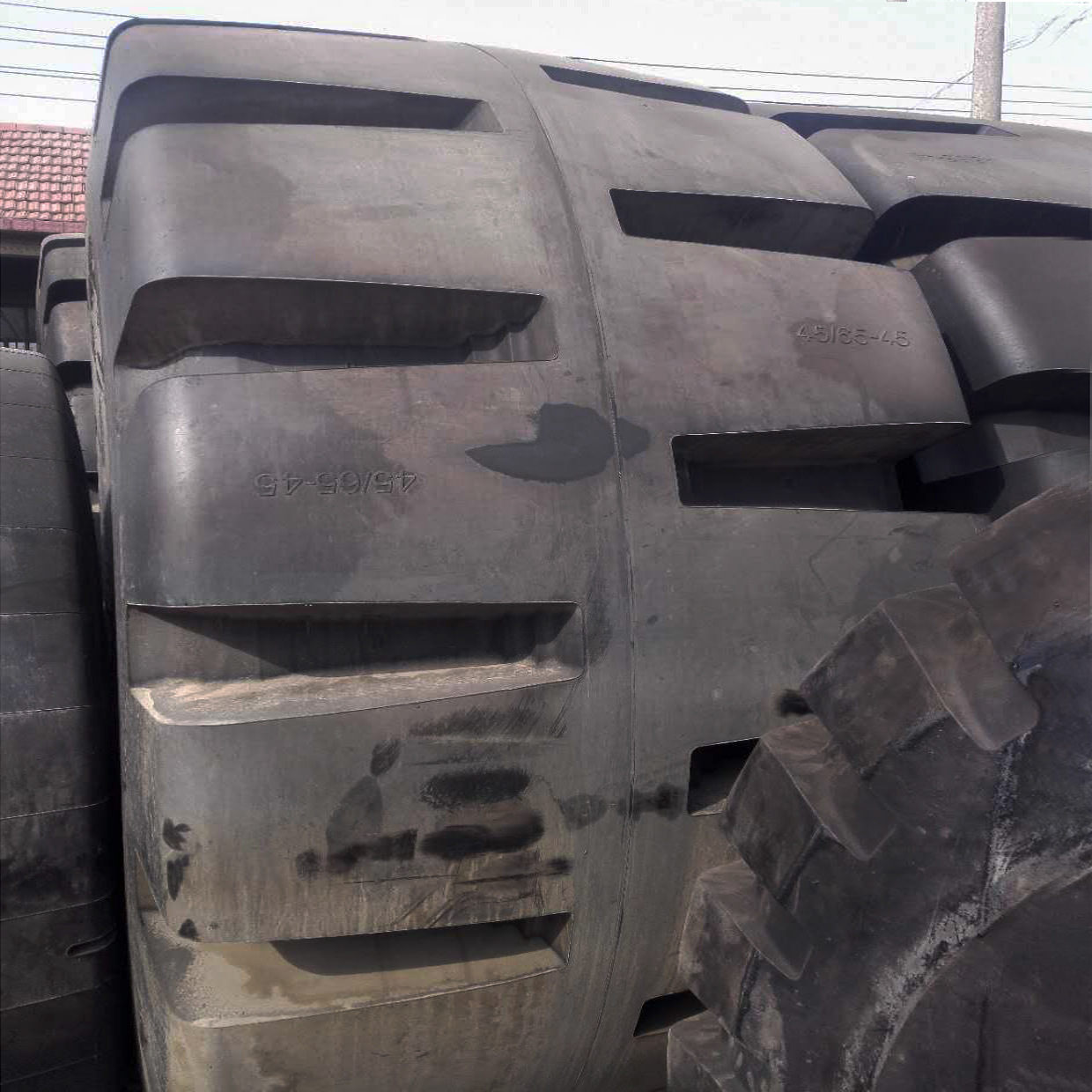 厂家供应 45/65-45 大型装载机轮胎 斜交工程轮胎 三包