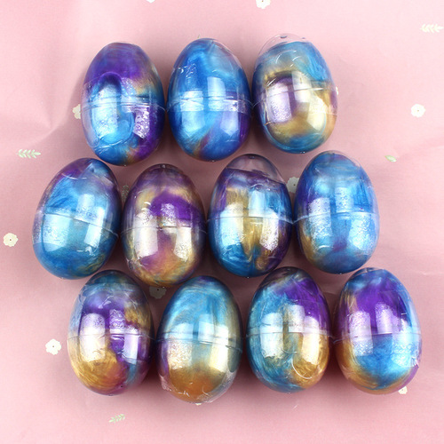 Creative colorful egg mixed color crystal mud DIY jelly mud snot mud slime mud slime toys