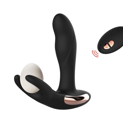 Tibeka Tina prostate massager for men, heated G-spot anus clamp, vibrating anal plug, masturbation device for sexual use