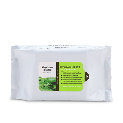 Wings of flowers Replenish water deep level Moderate Remove makeup Wet wipes 10 Pack Super large Specifications A