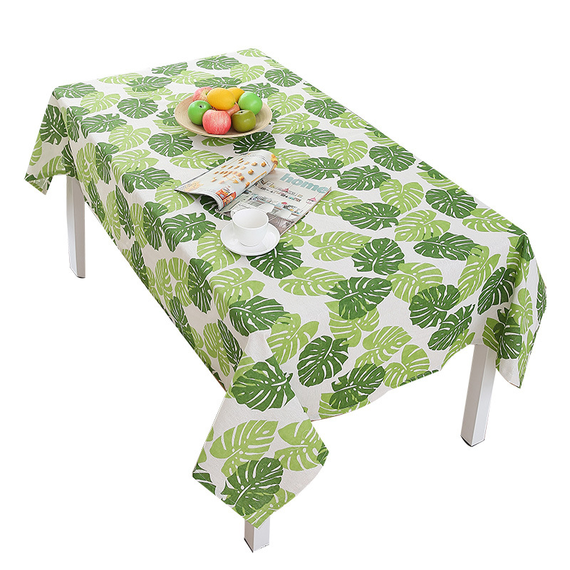 Japanese Simplicity Tablecloths modern literature lattice customized rectangle Pastoral wind tablecloth