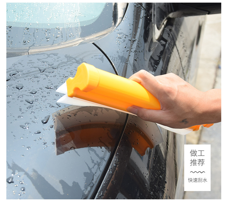 New double-row silicone wiper for cars, silicone water wiper for car Windows, 20cm window wiper, factory direct sales detail image 11