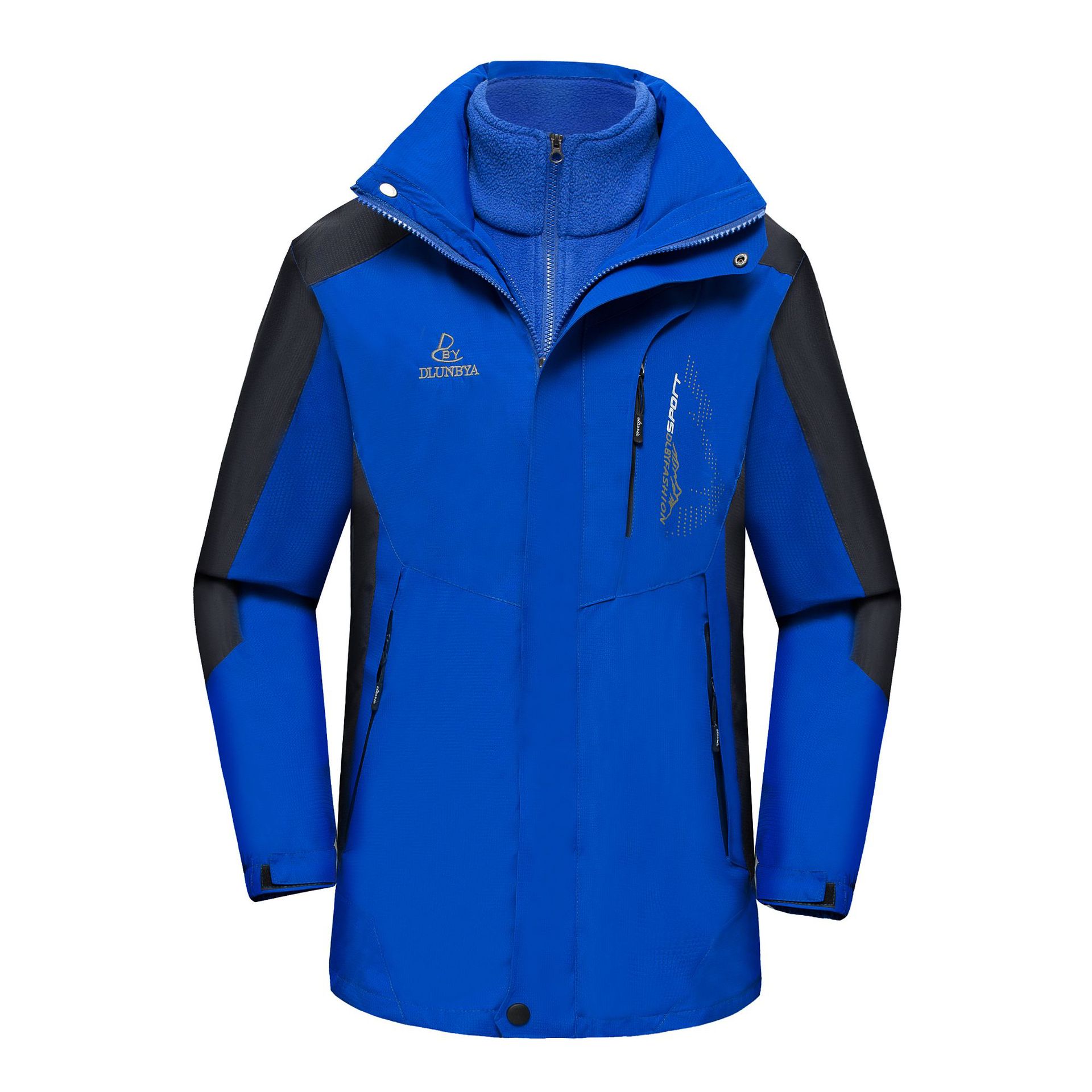 2018新款户外秋冬情侣款三合一冲锋衣 两件套冲锋衣厂家直销定制