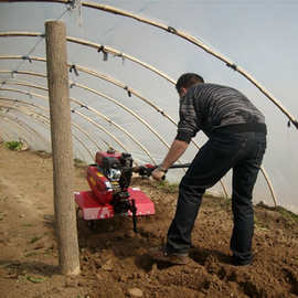 农用自走式旋耕松土机的价格及图片  汽油割草机