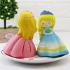 Cartoon polyurethane squish for princess, realistic toy, anti-stress