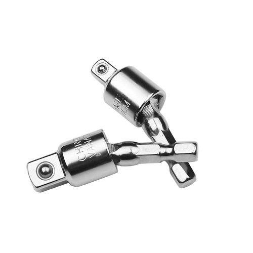 Wind batch electric wrench 1/4 3/8 360 degree hexagonal handle to square head socket conversion tool connecting rod