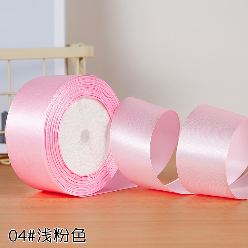 4cm cinta hecha a mano material Rosa embalaje caja de regalo cinta decorativa cinta al por mayor