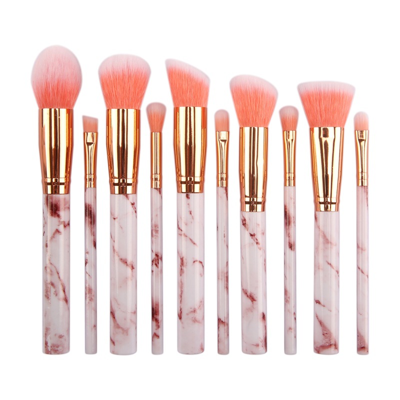 Marble makeup brush
