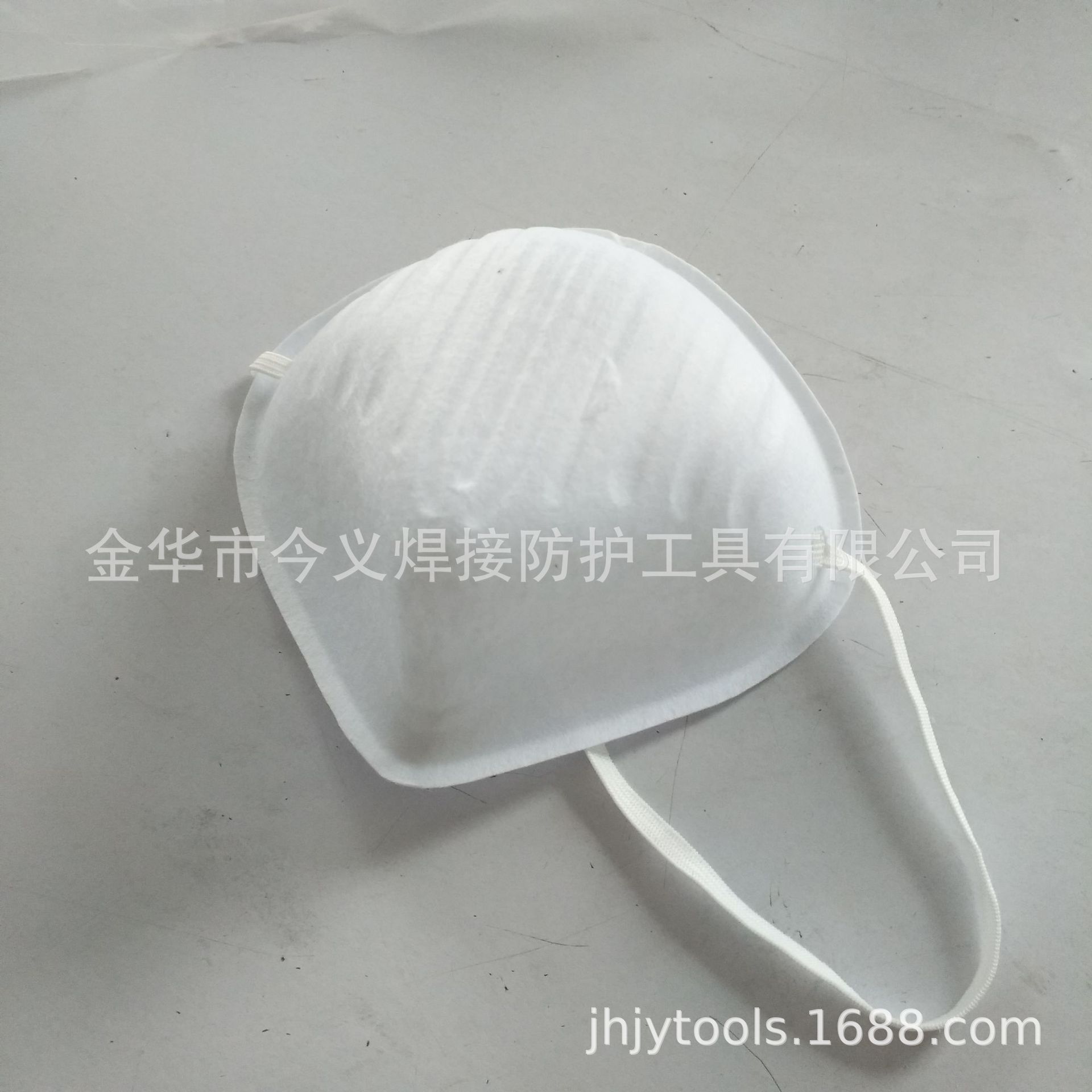 普通民用一次性防尘口罩头戴式单层针刺棉防木屑防粉尘