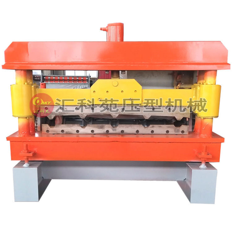 供应彩钢屋顶瓦成型机 四柱墙面板彩钢设备 全自动数控压瓦机设备