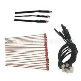 玻璃头温度传感器NTC100K  3950热敏电阻  规格尺寸