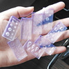 Template for manicure, crystal, silica gel three dimensional mold for nails, handmade, 3D, wholesale