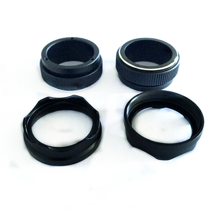 相机金属配件 滚花铝合金外壳 金属镜头圈 设备开关旋钮圈