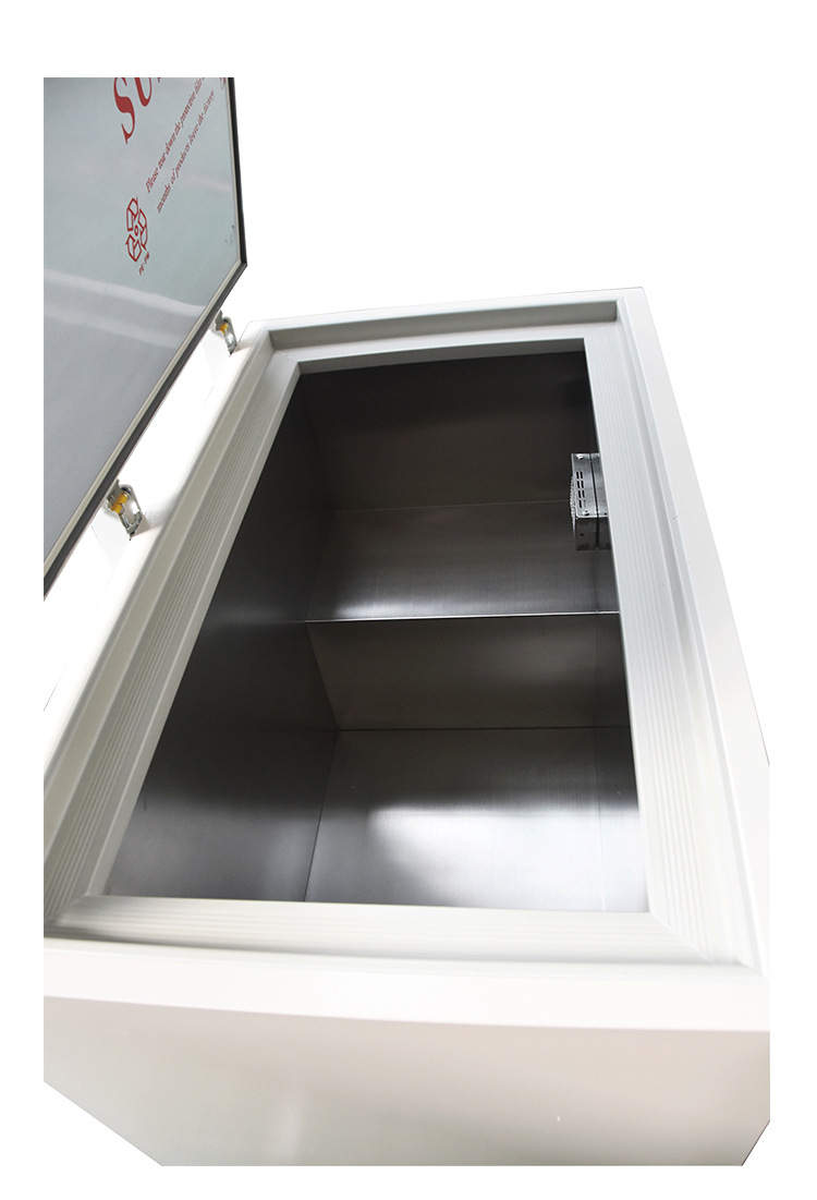 和利 220升冰柜卧式-40冷柜商用超低温冰箱-60金枪鱼超低温保存柜