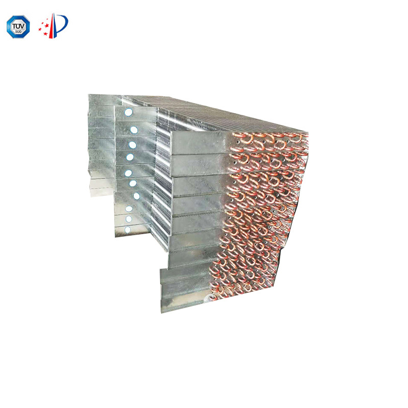 风幕柜蒸发器板式换热器铜管加工铝翅片厂家生产加工
