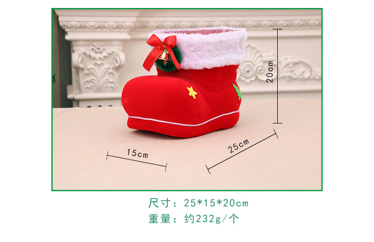 Christmas Gifts, Christmas Candy Boots, Jars, Christmas Creative Decoration Supplies display picture 1