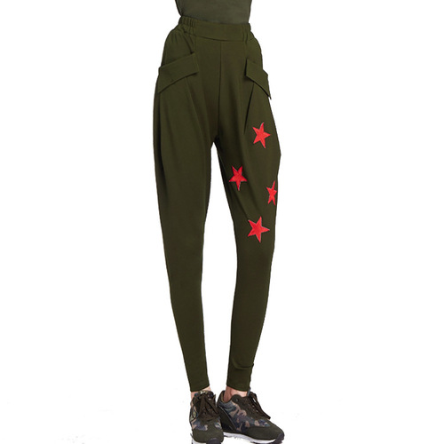 Sailor Dance Spring and Summer New Harem Pants Carrot Pants Square Dance Costumes Dance Performance Costumes Carrot Breeches