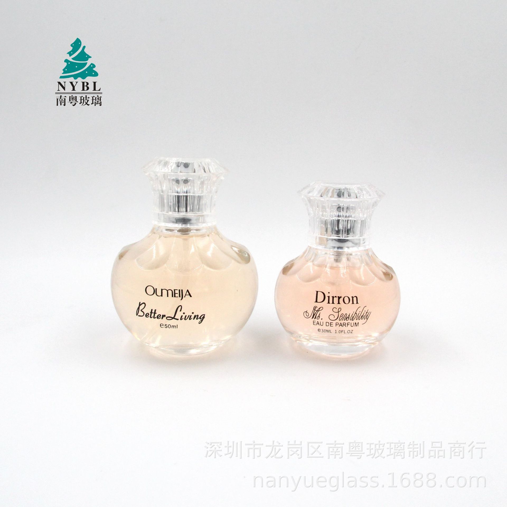 香水瓶 玻璃瓶 香水玻璃瓶 女士香水瓶 女士香水瓶 瓶 50ml 30ml
