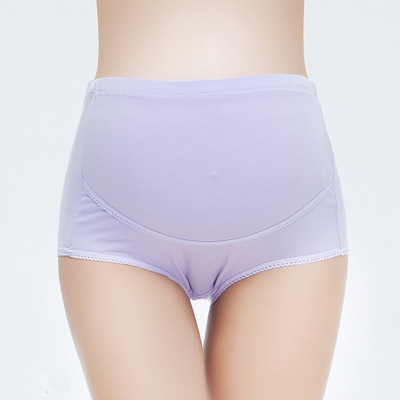 孕妇大码舒适薄孕妇裤内裤棉高腰可调节托腹怀孕短裤头透气夏季|ms