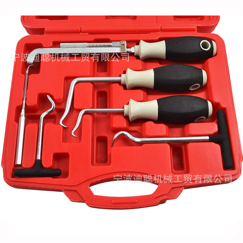 6件套汽车油封拆卸起子工具 油封维修工具 油封钩勾子组拉拔器