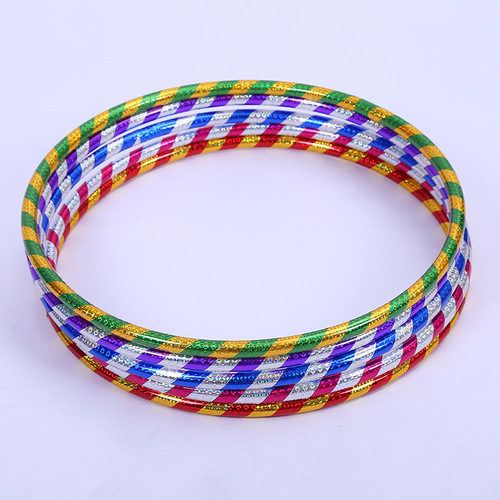 Ribbon laser film hula hoop dance game circle circle primary school kindergarten morning exercise circle gymnastic circle