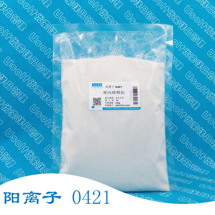 ポリアクリルアミド伸線剤PAM800-2500万陰イオン陽イオン500g/袋|undefined