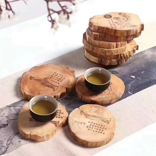 Логотип логотипа деревянного чая Yaipai деревянные изоляционные накладки Производитель