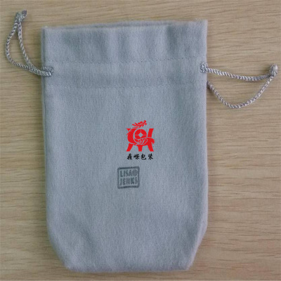 Corduroy bag Brushed Cotton Flannel bags major make brand Packaging high-grade Flannel bags