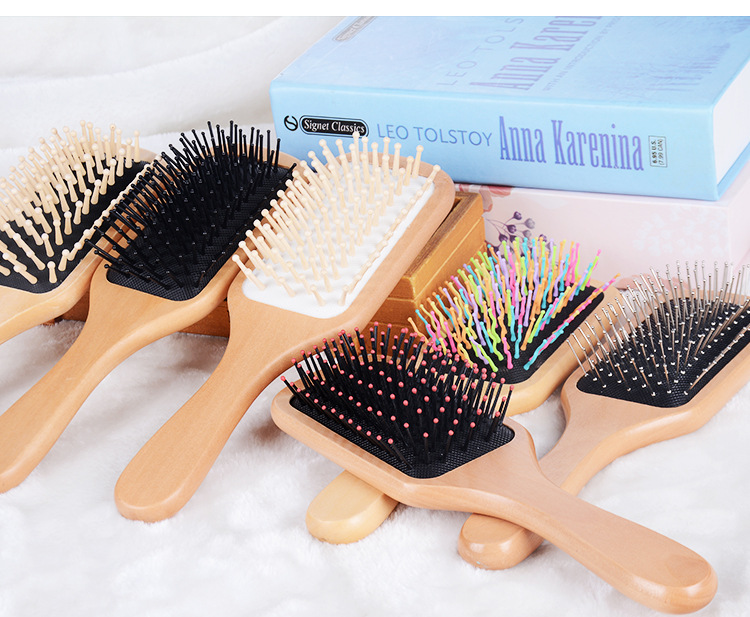 Lotus Wood Massage Comb