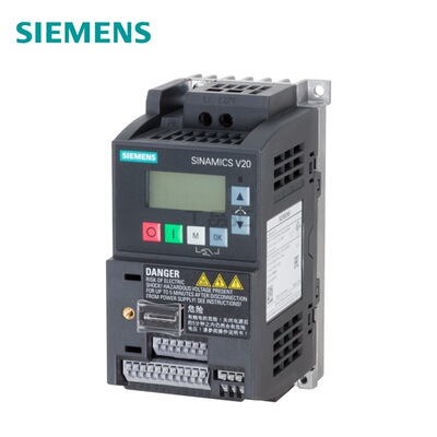 西门子 SINAMICS V20 1AC 220V变频器,带内置滤波器;6SL3210-5B