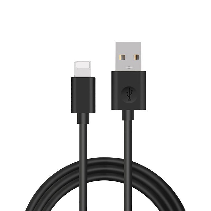 奥利弗苹果充电线白色 iPhone5、6S手机充电线USB快充数据线批发