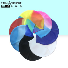 Printable Waterproof Silicone Swim Cap for Men and Women, Large Swim Cap for Men and Women, Multicolor Swim Cap Wholesale