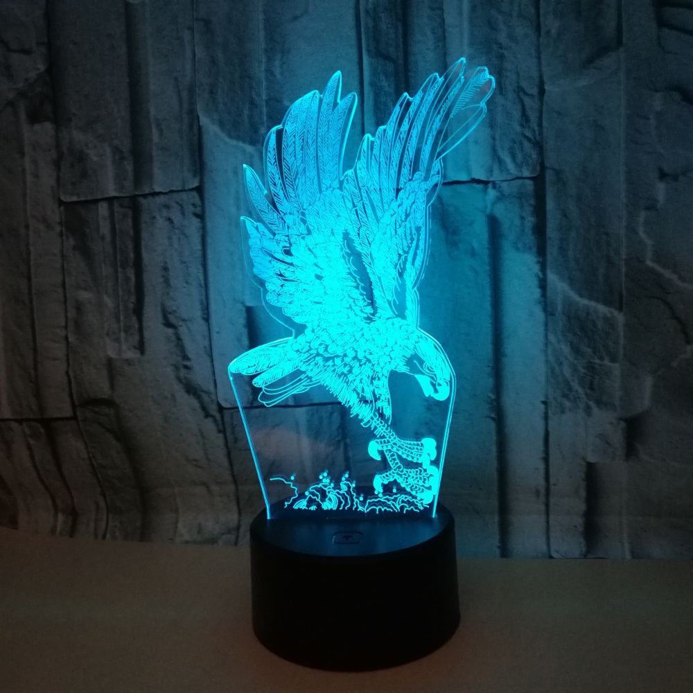 LED touch table lamp