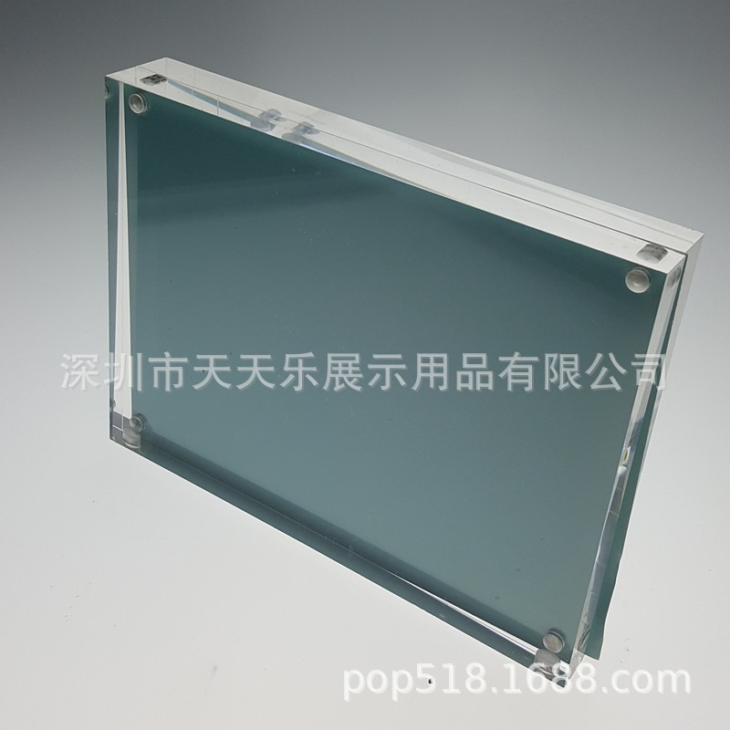 深圳厂家销售亚克力相框  有机玻璃相框，压克力相片陈列架