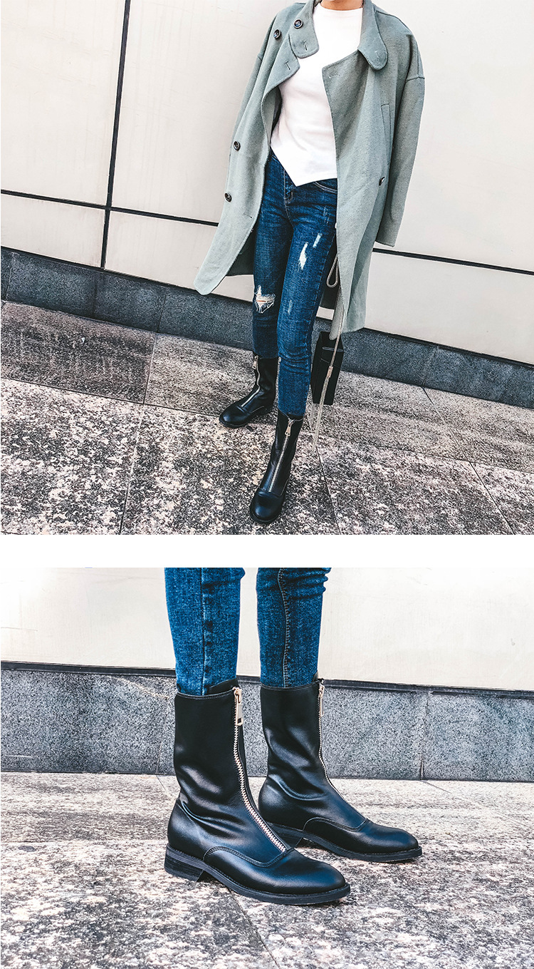 Bottes femme en En cuir - Ref 3354714 Image 27