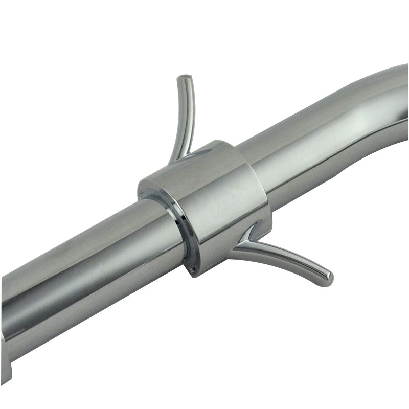 高展 淋浴花洒挂钩 圆形花洒杆直扣式毛巾挂钩菜盆弯管钩 卫浴配|ms