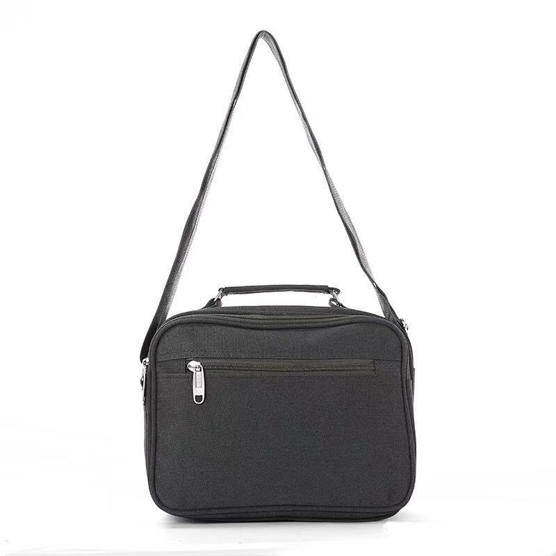 One Shoulder Oblique Cross Business Bag Women's General Multi-Functional Men's Bag Handbag Wear-Resistant Large Capacity Leisure Fashion Manufacturers undefined