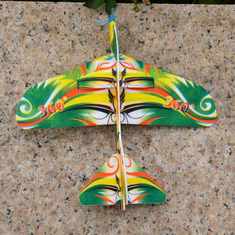 foam model airplane Convolution aircraft 360 Aerodynamics science Small production Glider Magic children Toys