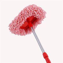 厂家除尘掸 不锈钢伸缩柄纤维厝扫清洁天花板扫把家用百货批发