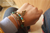 Retro ethnic leather bracelet for beloved, ethnic style, Aliexpress